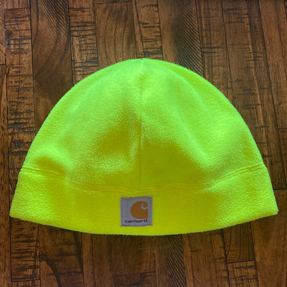 Carhartt Men’s Safety Yellow Toboggan EUC